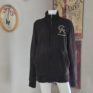 Vintage Hollister Cabrillo Sherpa Lined Embroiderd Shacket size Large